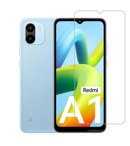 Стъклен скрийн протектор, 2.5D Hard Glass за Xiaomi Redmi A1/A1 Plus/, Прозрачен