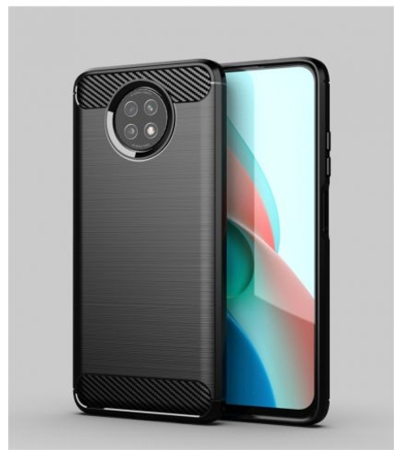 Anti Shock гръб Carbon за Xiaomi Redmi Note 9T 5G, Черен