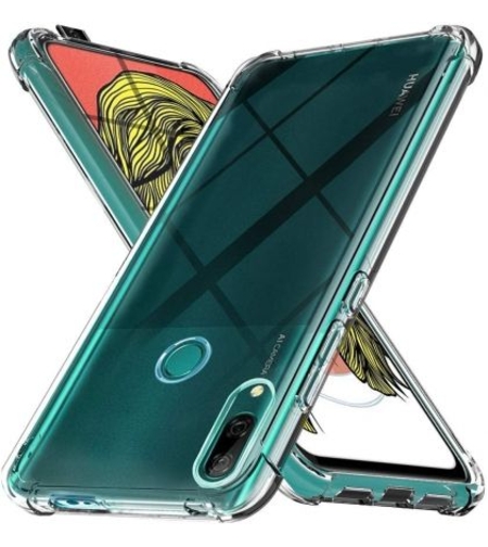 Anti Shock силиконов гръб за Huawei P Smart Z, Прозрачен