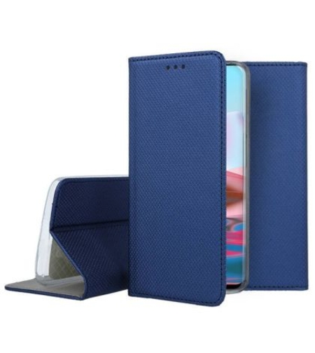Калъф Flip Book Smart Magnet за Xiaomi Redmi 10, Син