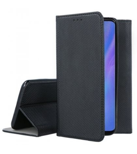 Кожен калъф Flip Book Smart за Huawei P30 Pro, Черен