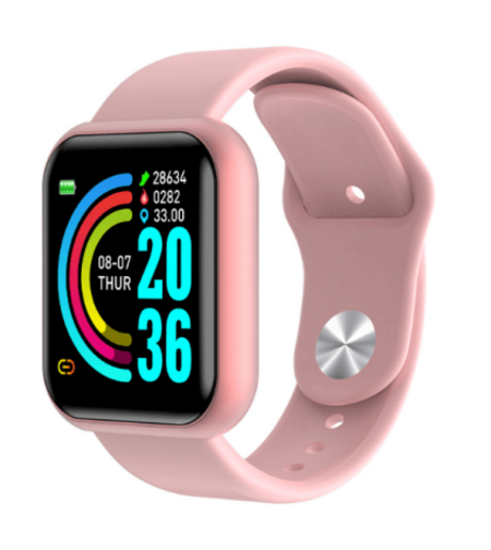 Смарт часовник L18 Smart Watch, Розов