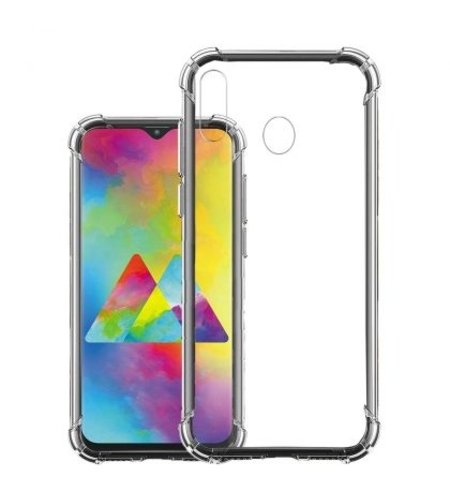 Anti Shock силиконов гръб за Samsung M205 Galaxy M20, Прозрачен