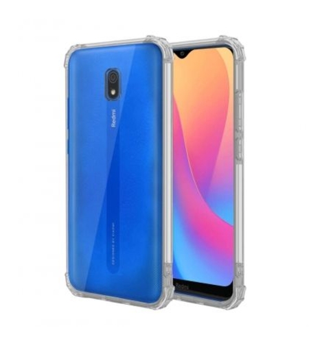 Anti Shock силиконов гръб за Xiaomi Redmi 8A, Прозрачен