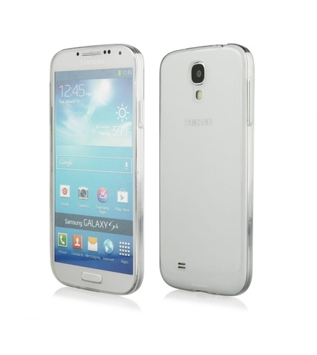 Ултра тънък прозрачен силиконов калъф за Samsung I9500 Galaxy S4