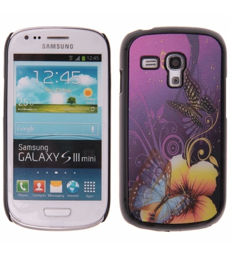 3D твърд силиконов гръб за Samsung Galaxy i8190 S3 mini