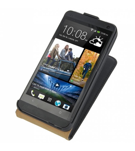 Flap калъф за HTC One ПОДАРЪК ПРОТЕКТОР ЗА ДИСПЛЕЙ