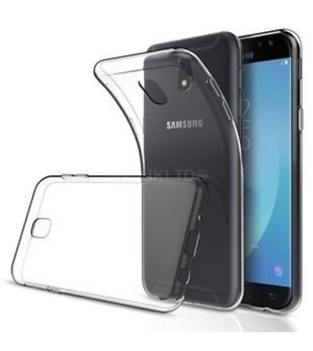 Ултра тънък силиконов гръб за Samsung J530 Galaxy J5 (2017), Прозрачен