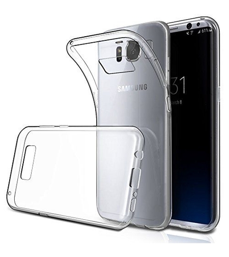 Ултра тънък силиконов гръб за Samsung Galaxy S8, Прозрачен