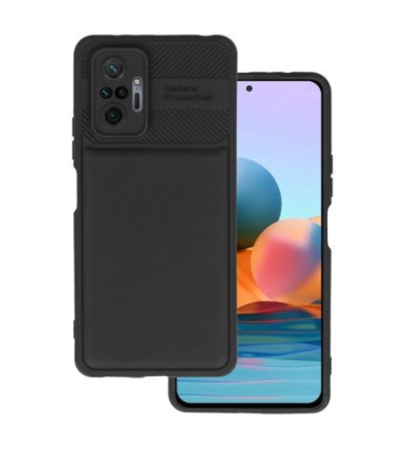 Кейс Camera Protected за Xiaomi Redmi Note 10 Pro/Note 10 Pro Max, Черен