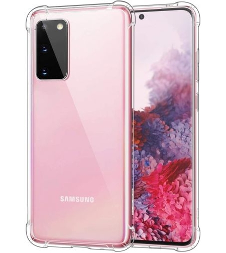 Anti Shock силиконов гръб за Samsung G980 Galaxy S20, Прозрачен