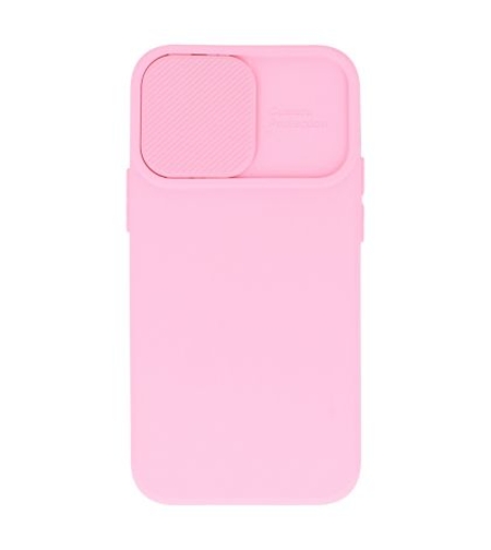 Кейс Camshield Soft за IPhone 14, Светло розов