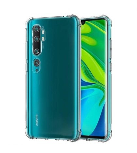 Anti Shock силиконов гръб за Xiaomi MI Note 10 Pro, Прозрачен