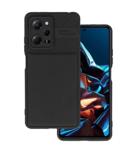 Кейс Camera Protected за Xiaomi Redmi Note 12 Pro 5G/Poco X5 Pro, Черен