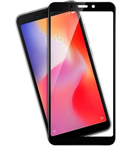 9D Стъклен протектор Full Glue Cover Xiaomi Redmi 6A, Черен