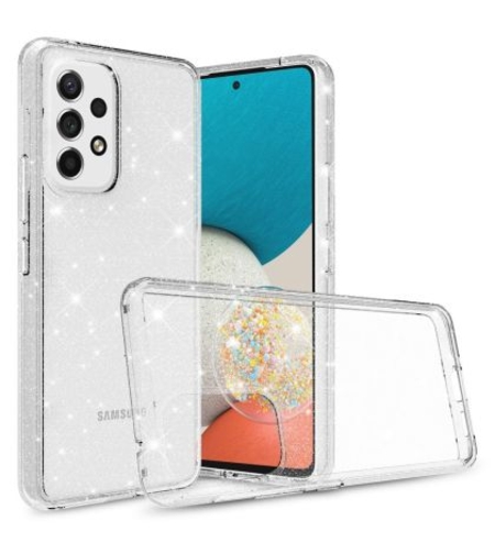 Силиконов блестящ гръб Lily Crystal Glitter за Samsung Galaxy A33 5G, Прозрачен
