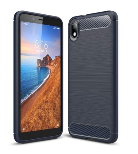 Anti Shock гръб Carbon за Xiaomi Redmi 7A, Черен