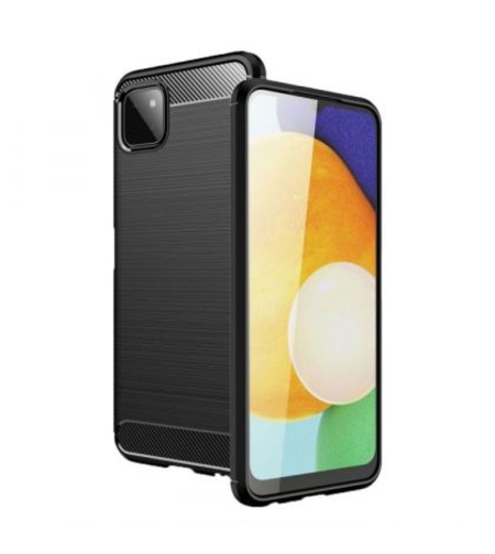 Anti Shock гръб Carbon за Samsung Galaxy A22 5G, Черен