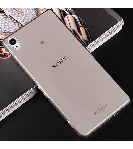 Ултра тънък силиконов калъф черен за Sony Xperia Z4