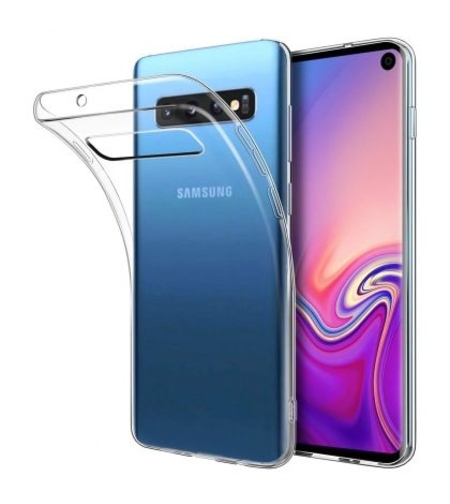 Ултра тънък силиконов гръб за Samsung G973 Galaxy S10, Прозрачен