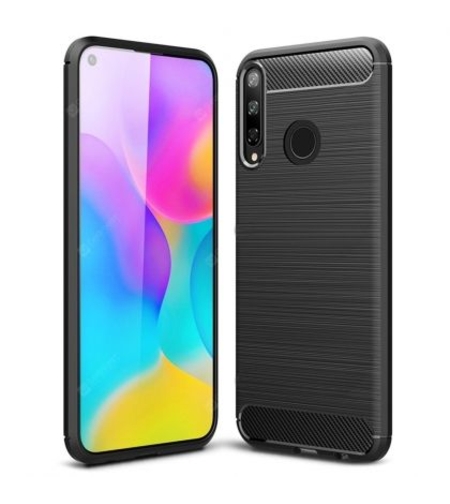 Anti Shock гръб Carbon за Huawei P40 Lite E/Y7P (2020), Черен