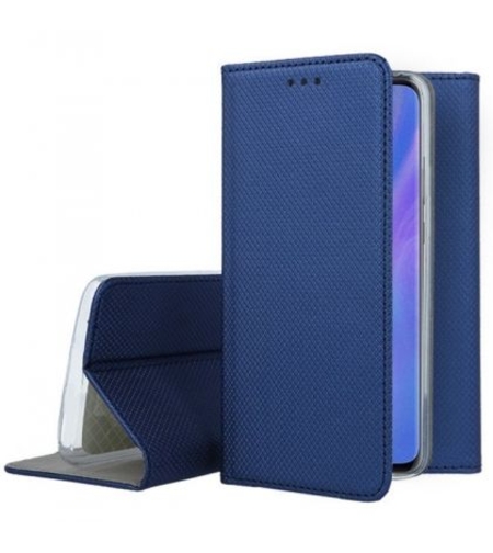 Кожен калъф Flip Book Smart за Huawei P30 Pro, Син
