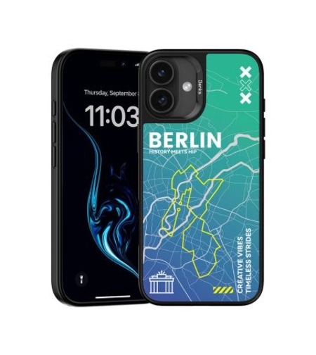 Кейс Magsafe Dynamic City Berlin за IPhone 16-Benks