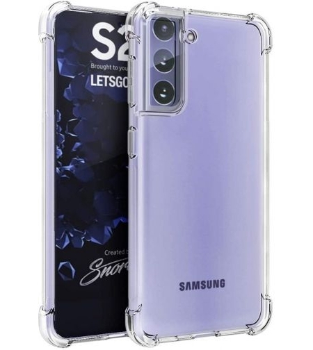 Anti Shock силиконов гръб за Samsung Galaxy S21, Прозрачен