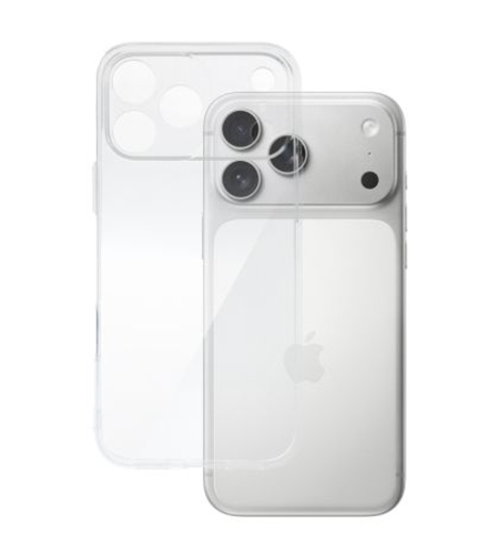 Силиконов кейс Perfect 2mm, за IPhone 17 Pro Max, Защита около камерата, Прозрачен