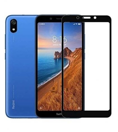 5D Стъклен протектор Smart Glass Gorilla, Full Cover за Xiaomi Redmi 7A, Черен