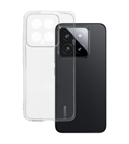 Кейс Clear за Xiaomi 14, Прозрачен