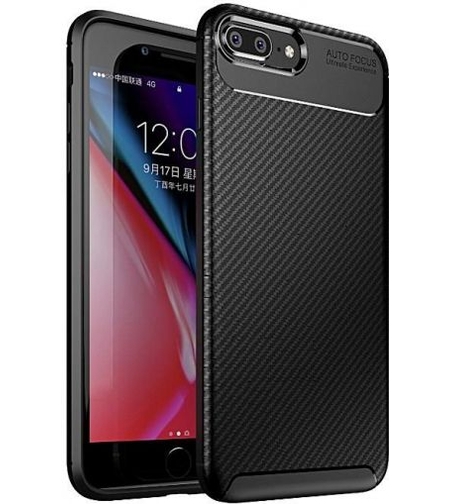 Кейс Carbon Elite за IPhone 7/8/SE 2020/SE 2022, Черен