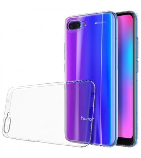 Ултра тънък силиконов гръб за Huawei Honor 10, Прозрачен