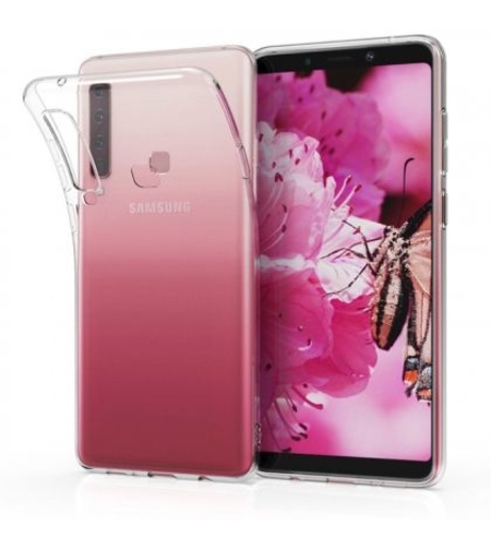 Ултра тънък силиконов гръб за Samsung A920 Galaxy A9 2018, Прозрачен
