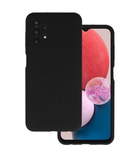 Кейс Vennus Silicone Lite за Samsung Galaxy A134G, Защита около камерата, Черен