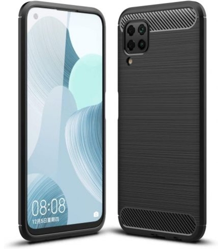 Anti Shock гръб Carbon за Huawei P40 Lite, Черен
