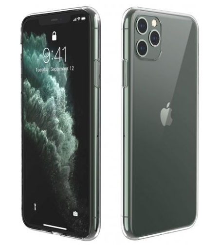 Ултра тънък силиконов гръб за IPhone 11 Pro Max, Прозрачен
