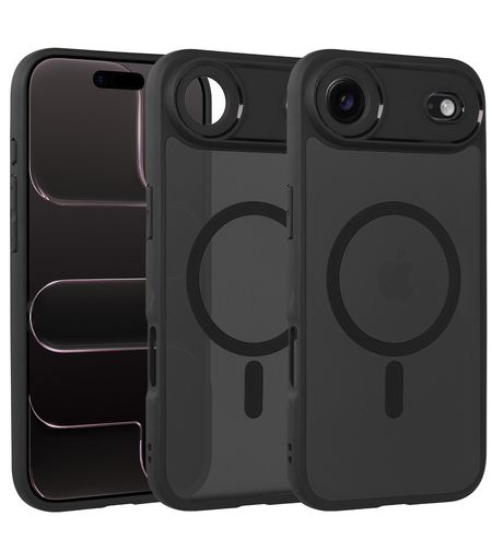 Кейс Magsafe Full Matte Mag за IPhone 17 Air, Черен