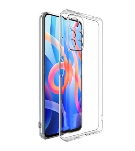 Силиконов кейс Armor Anti Shock за Xiaomi Redmi Note 11 5G/Poco M4 Pro 5G, Защита около камерите, Прозрачен