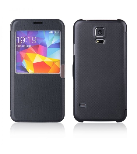 Flip S-View калъф за Samsung G850 Galaxy Alpha