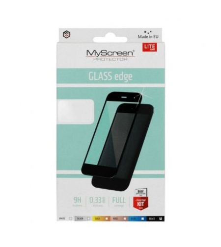 Стъклен протектор MyScreen Lite Glass Edge Full Glue за Samsung A325 Galaxy A32 5G, Черен