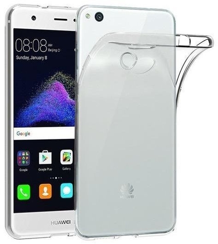 Ултра тънък силиконов гръб за Huawei Honor 8 Lite/P8Lite 2017/P9 Lite 2017, Прозрачен