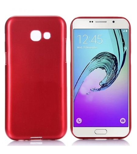 Луксозен гръб Jelly Mercury New York за Samsung Glaxy A3 (2017), Червен