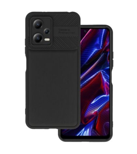 Кейс Camera Protected за Xiaomi Redmi Note 12 5G/Poco X5, Черен