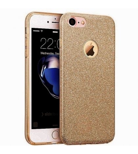 Силиконов гръб Emily Shining за IPhone 6/6S, Златен