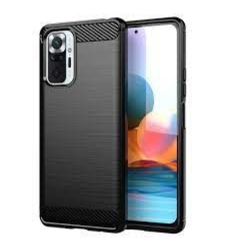 Anti Shock гръб Carbon за Xiaomi Redmi Note 10 5G, Черен