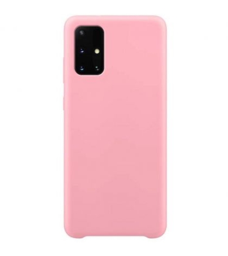 Силиконов матиран кейс Vennus Silicone Lite за Samsung Galaxy A72 4G/5G, Розов