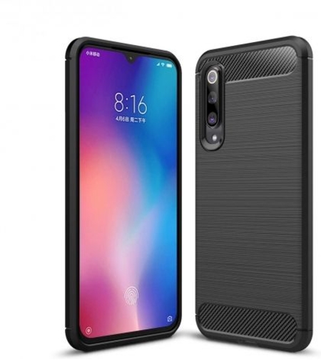 Anti Shock гръб Carbon за Xiaomi MI 9 SE, Черен
