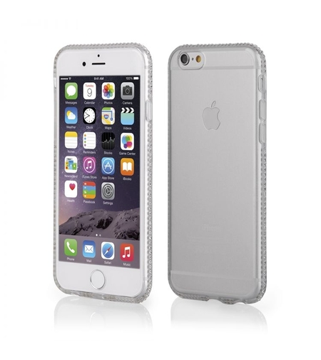Луксозен силиконов калъф Crystals за IPhone 6/6S 4,7