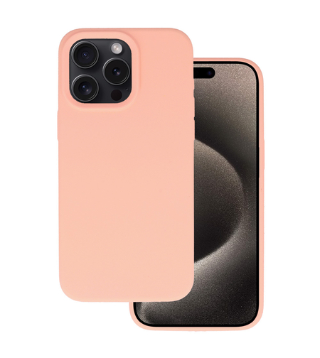 Кейс Silicone Lite за IPhone 15, Праскова